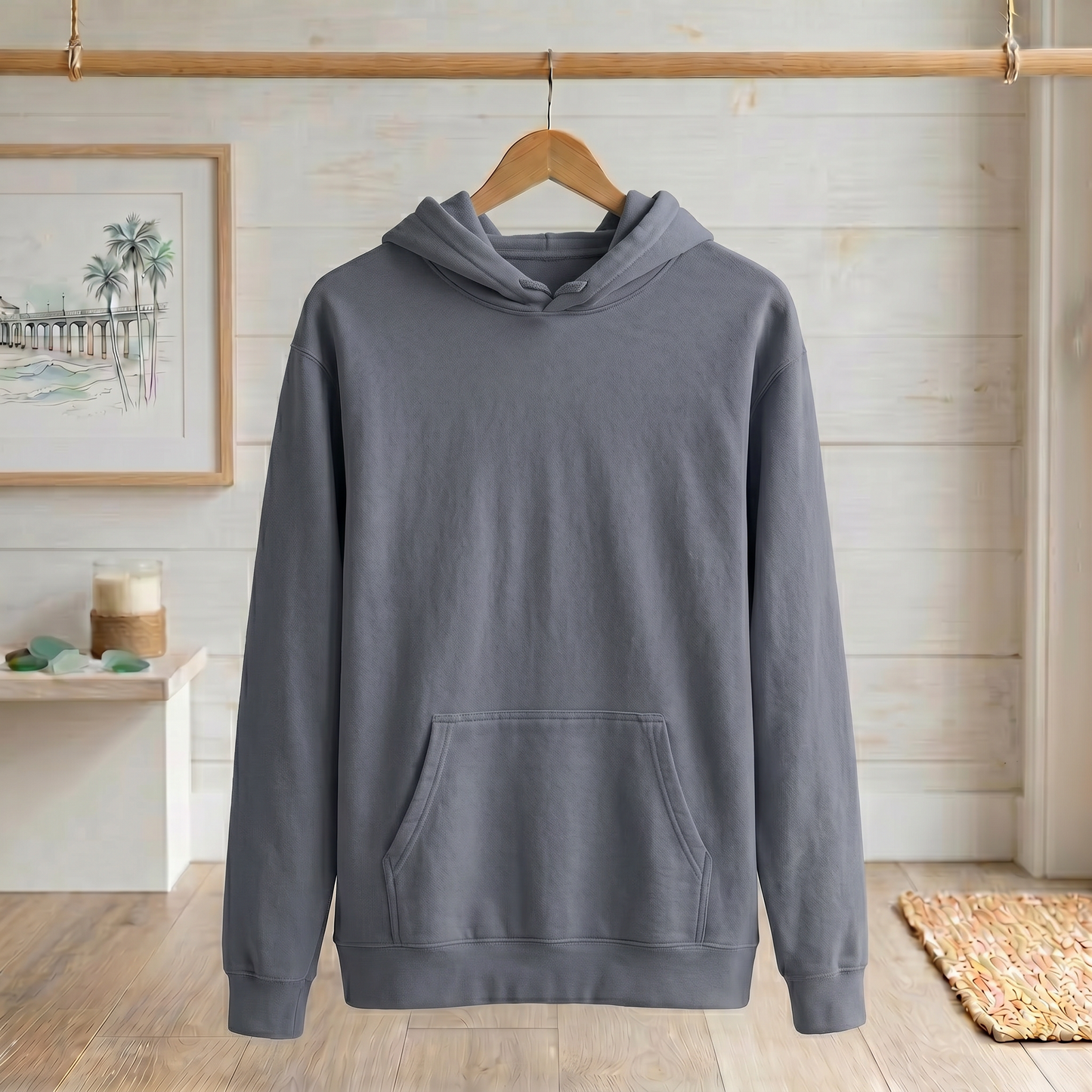 Garment-Dyed Beach Hoodie – Coastal