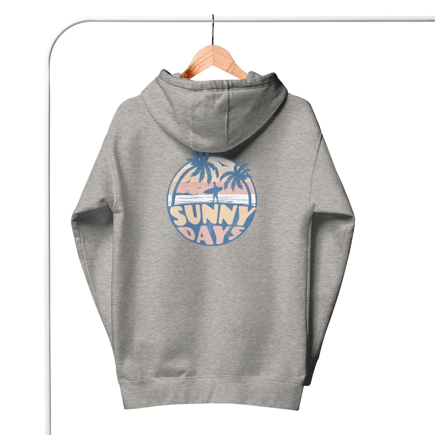 Sunny Days Surfer Series Hoodie in Grey
