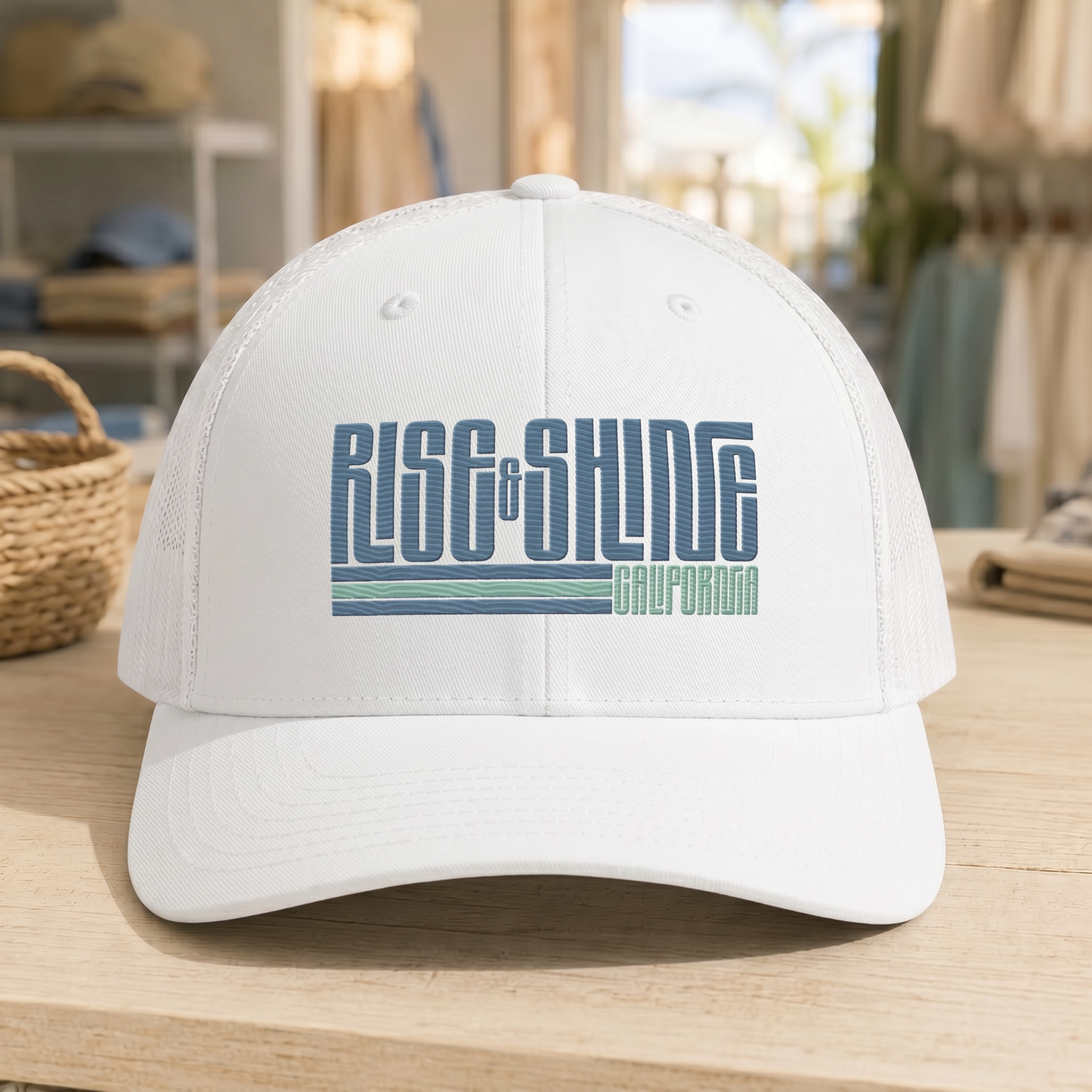 Rise & Shine Cali Trucker Cap - V4