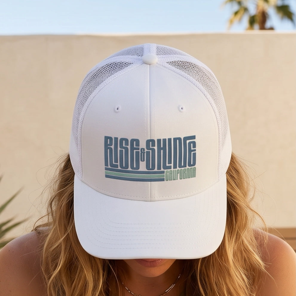Rise & Shine Cali Trucker Cap - V4