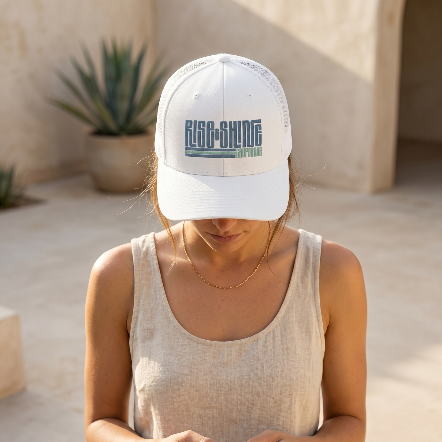 Rise & Shine Cali Trucker Cap - V4