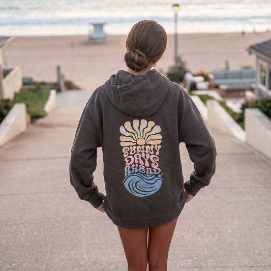 Garment-Dyed Beach Hoodie – Coastal