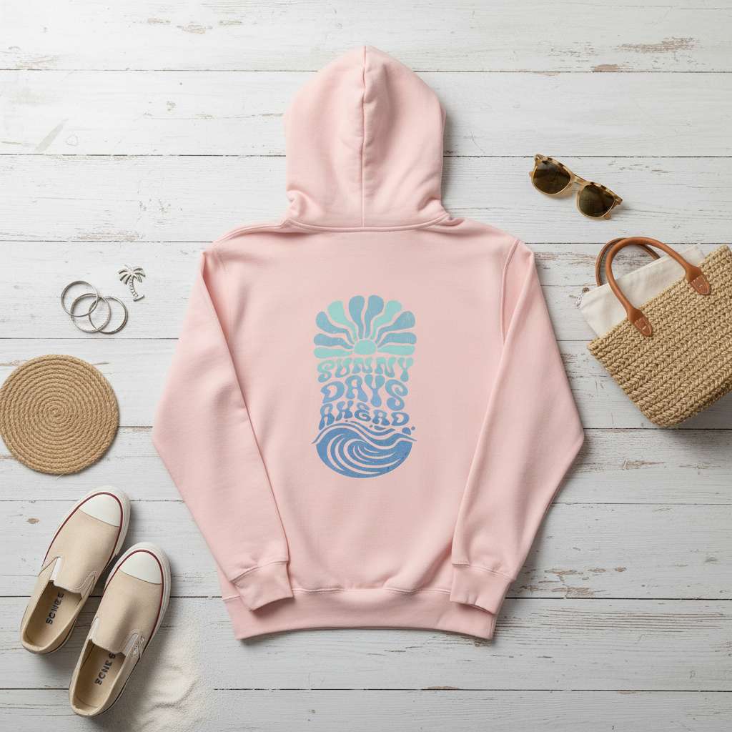"LOW TIDE" in Light Pink