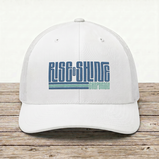 Rise & Shine Cali Trucker Cap - V4
