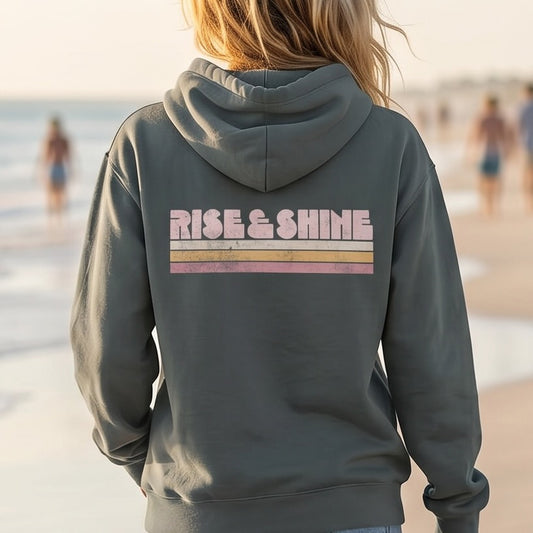Heavyweight Garment-Dyed Hoodie – Rise+Shine