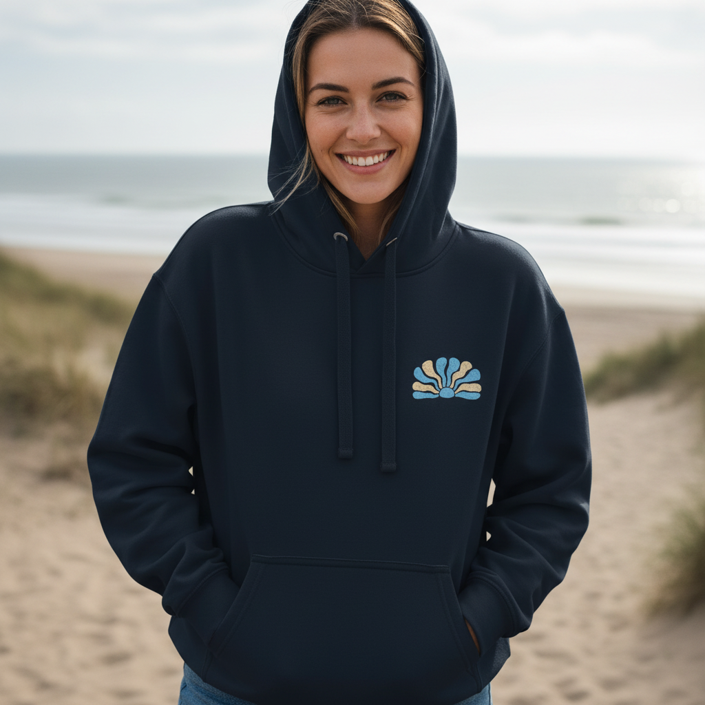 "DAYBREAK" in Navy Blue