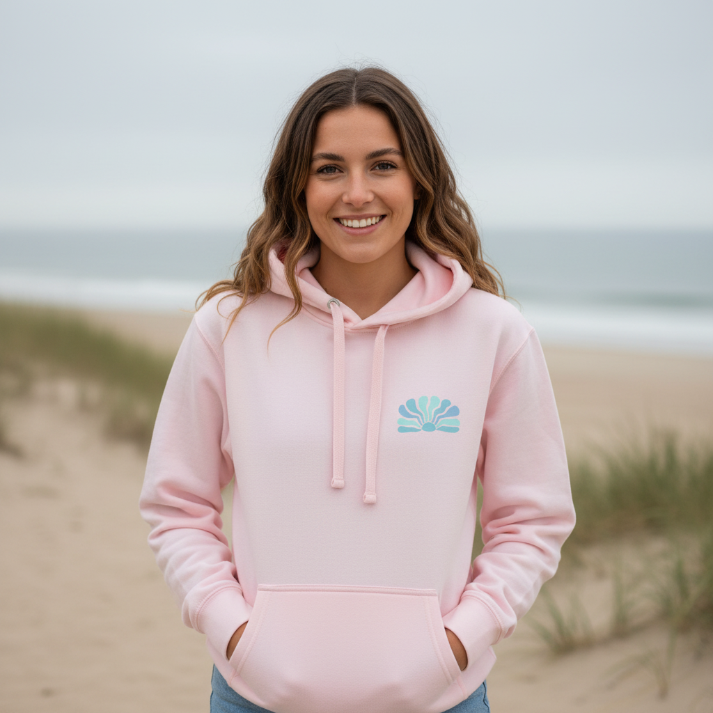 "LOW TIDE" in Light Pink