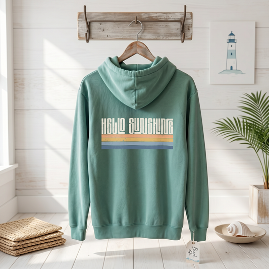 HELLO SUNSHINE, Seafoam (Double-Sided)