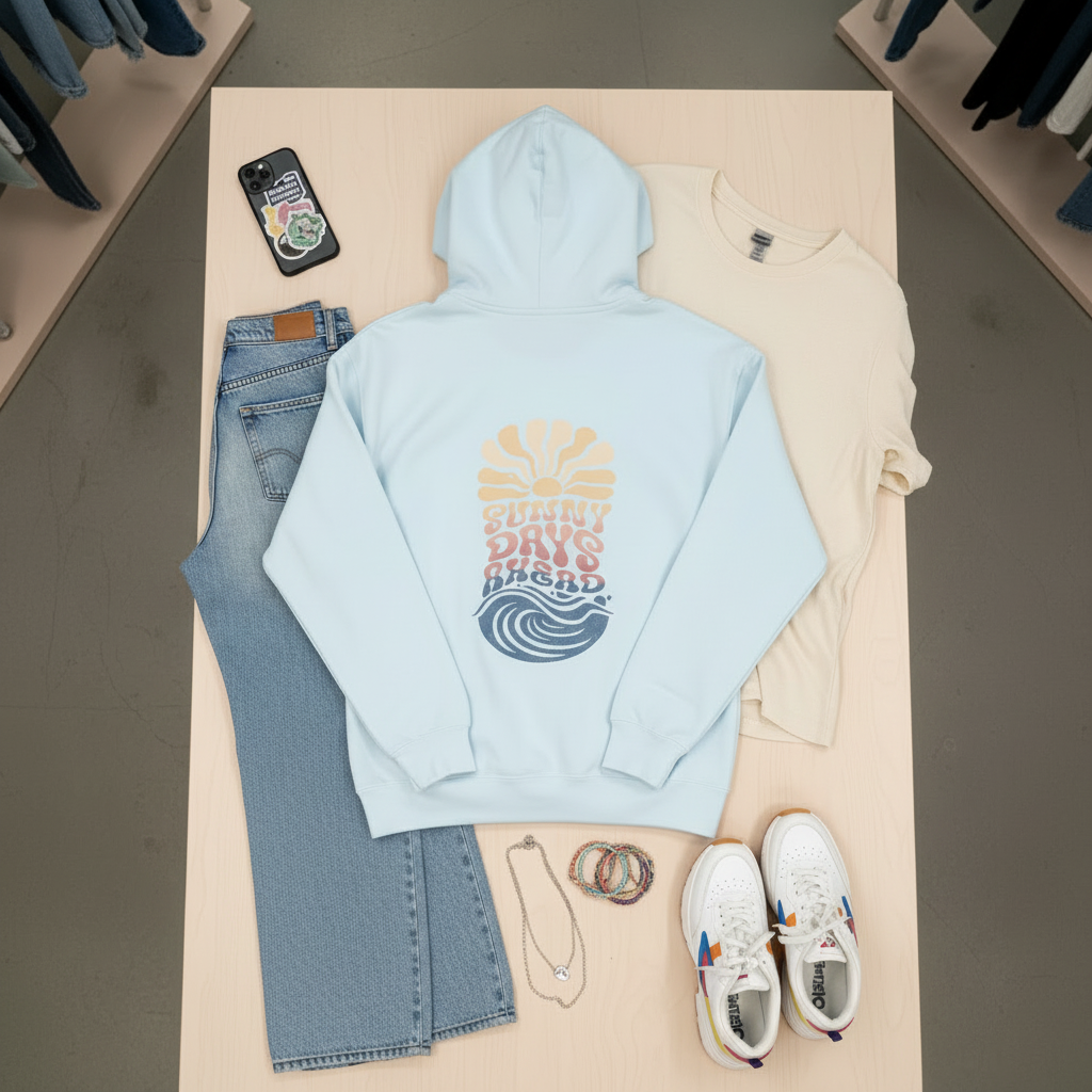 "COASTAL" in Sky Blue