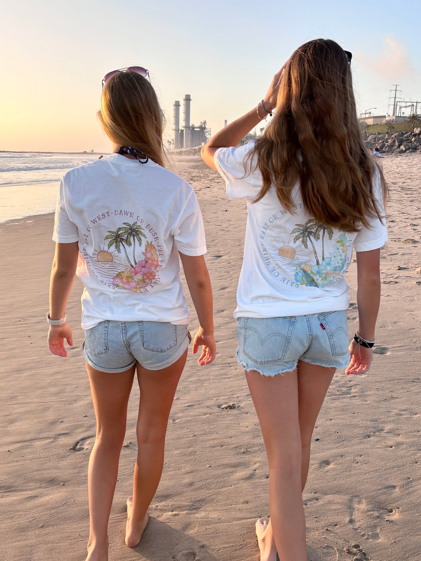 I'll Be Here Classic T-Shirt, Sunset Colors