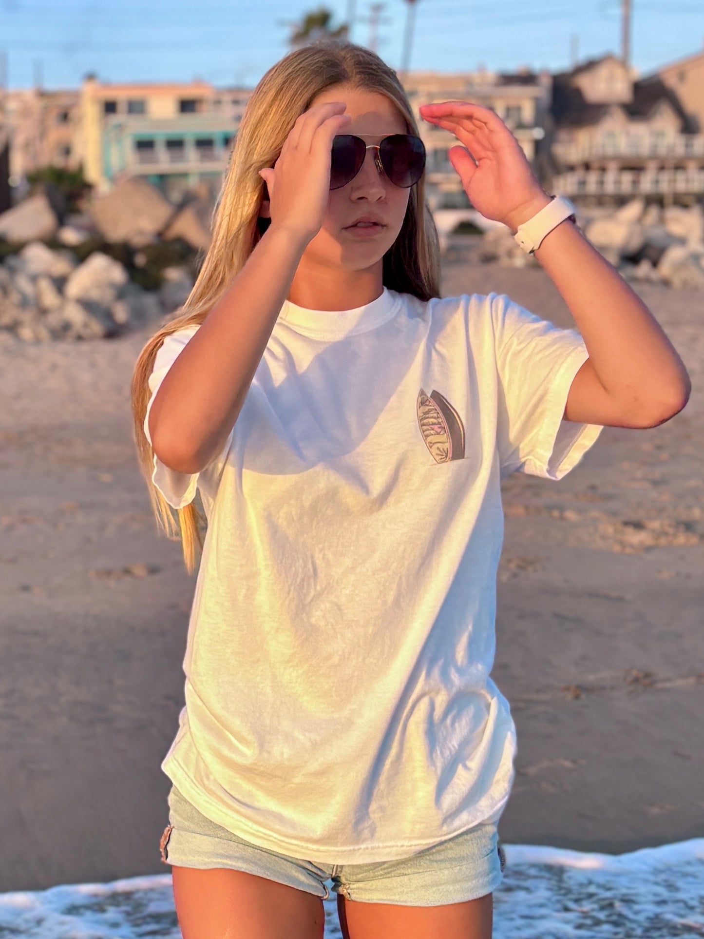 I'll Be Here Classic T-Shirt, Sunset Colors