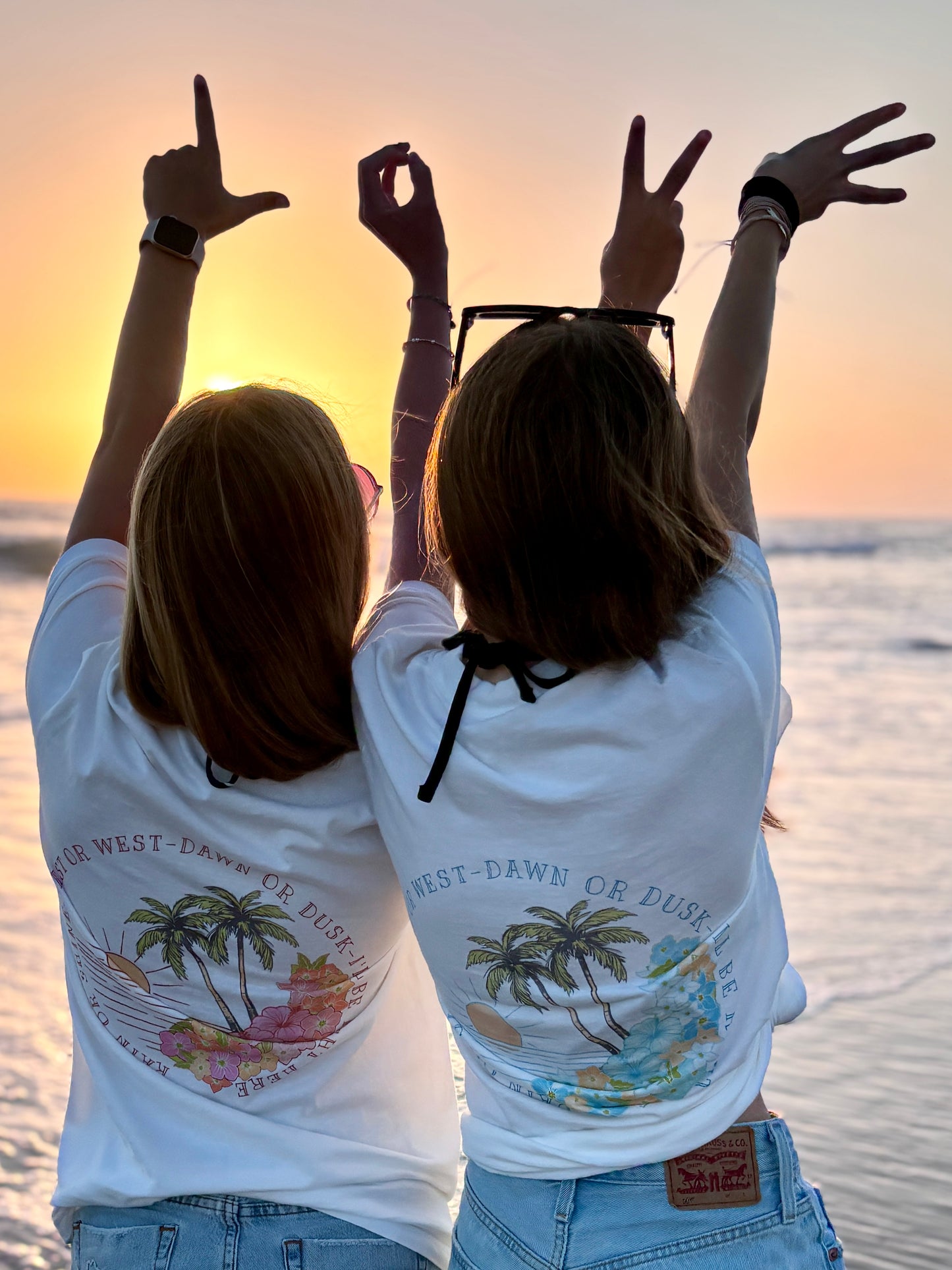I'll Be Here Classic T-Shirt - Ocean Blues