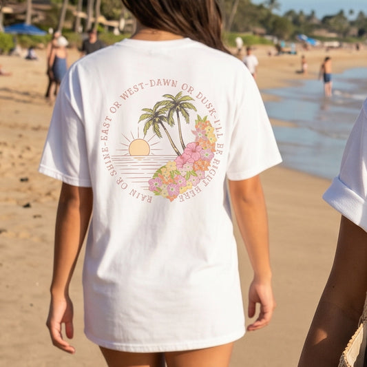 Endless Summer T-Shirt, Sunset Colors