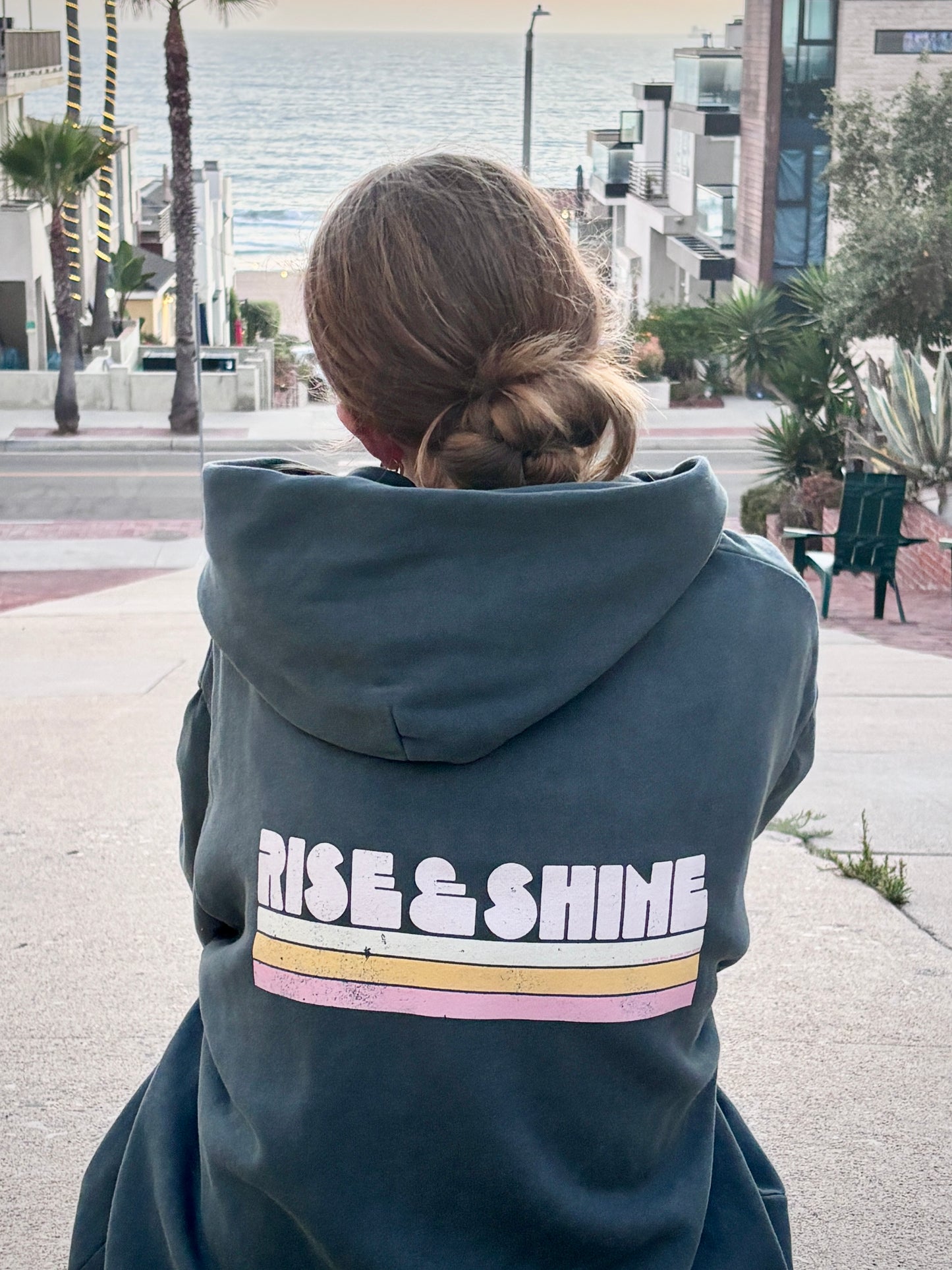 Heavyweight Garment-Dyed Hoodie – Rise+Shine