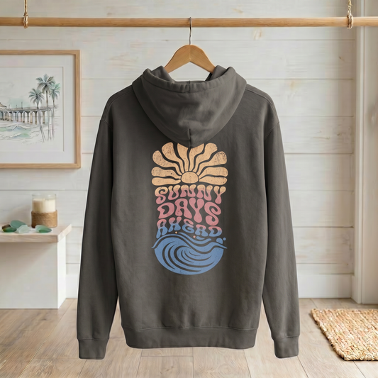 COASTAL, Garment-Dyed Hoodie
