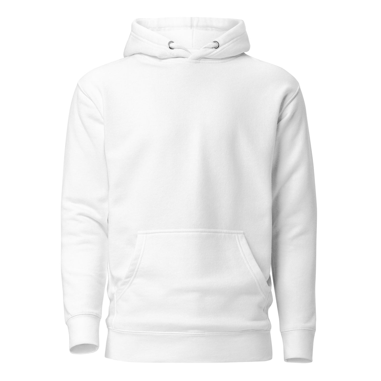 Product mockupSunny Days Surfer Series Hoodie in White.