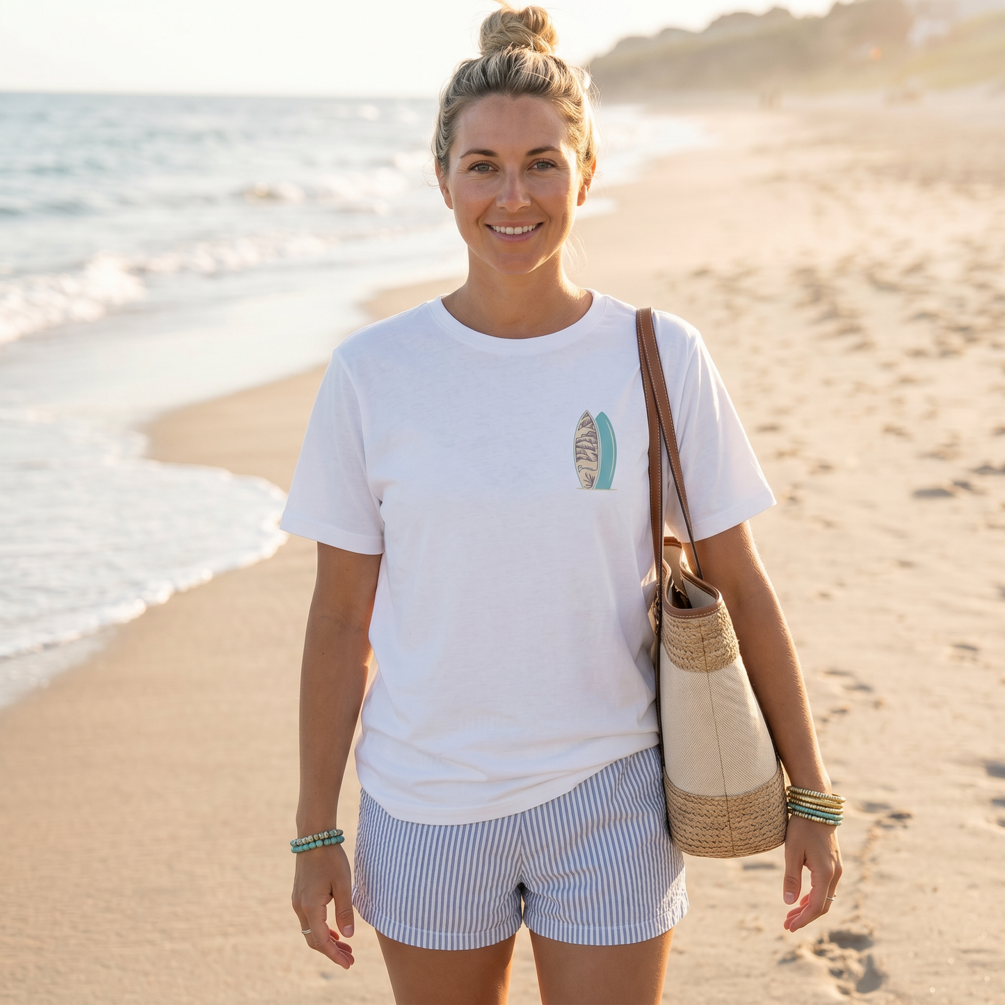 I'll Be Here Classic T-Shirt - Ocean Blues